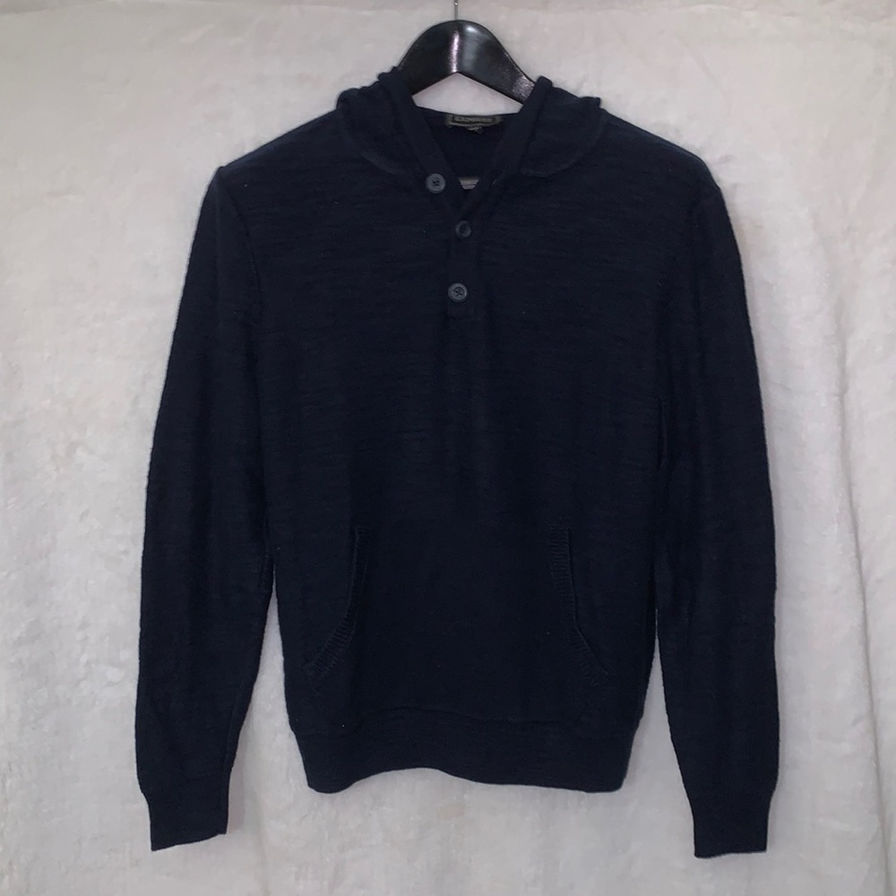 Express Men’s Hoodie Sweater Size Medium Blue Preowned